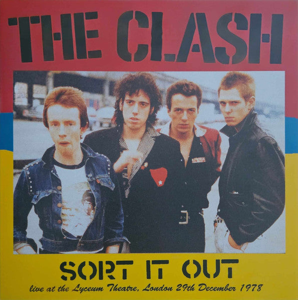 CLASH, THE (ザ・クラッシュ) - Sort It Out: Live At The Lyceum Theatre, London 29th December 1978 (EU 300枚限定再発「カラーヴァイナル」LP/ New) 新装ジャケット!
