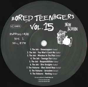 V.A. (レアUKパンク・コンピ) - Bored Teenagers Vol.15 (UK 500枚限定プレス LP / New)