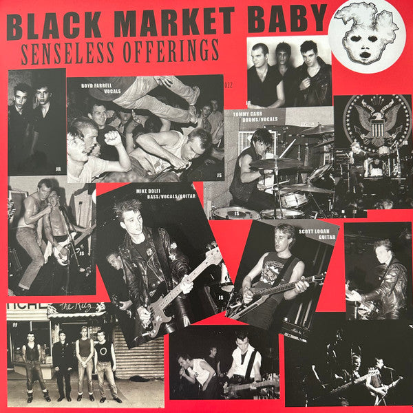BLACK MARKET BABY (ブラック・マーケット・ベイビー) - Senseless Offerings (US「正規」 限定再発 LP/ New) '83年の唯一アルバム!