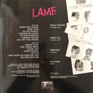 JOHNNY THUNDERS AND THE HEARTBREAKERS (ジョニー・サンダース & ザ・ハートブレイカーズ) - L.A.M.F. The Lost '77 Mixes (UK '24年正規再発「限定パープルヴァイナル」 LP / New) 「L.A.M.F.」の別ミックス集 !