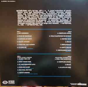 POISON IDEA (ポイズン・アイデア) - Blank Blackout Vacant (US 正規再発「900枚限定ブラックヴァイナル」2xLP/ New) 2023年ラリー・クレイン・リミックス!