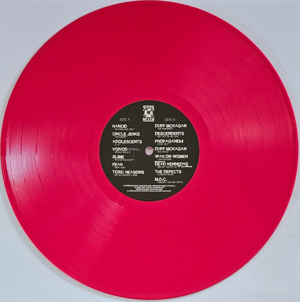 V.A. (D.O.A.のカバーコンピ) - No Escape From What You Are (Canada 500枚限定「チェリーレッドヴァイナル」LP/ New)