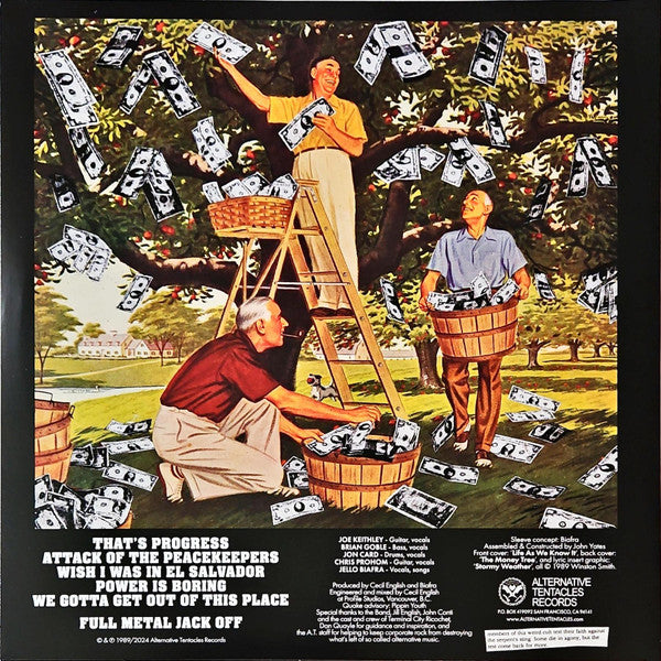 JELLO BIAFRA with D.O.A. (ジェロ・ビアフラ・ウィズ・D.O.A.) - Last Scream of the Missing Neighbors (US 500枚限定再発「イエローヴァイナル」LP/ New) デッド・ケネディーズ + D.O.A.コラボ作!