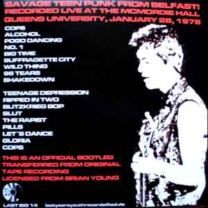 RUDI (ルーディ) - Never Mind The Buzzcocks... Here´s Rudi (German 300枚限定正規再発「ブラックヴァイナル」LP/New) ブックレット付き!