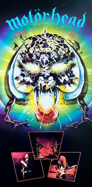 MOTORHEAD (モーターヘッド) - Overkill (EU 50周年記念限定再発「青/緑ヴァイナル」 LP/New) ポスター付き!