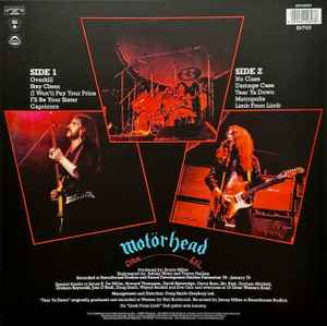 MOTORHEAD (モーターヘッド) - Overkill (EU 50周年記念限定再発「青/緑ヴァイナル」 LP/New) ポスター付き!