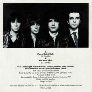 NERVOUS EATERS (ナーバス・イーターズ) - Man's Got A Right (Spain 限定プレス 7"/ New) '80年の未発表トラック!