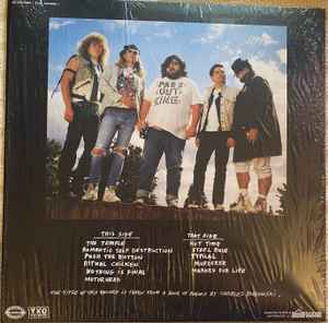 POISON IDEA (ポイズン・アイデア) - War All The Time (US 正規再発「限定700枚ブラックヴァイナル」LP/ New) '87年セカンドアルバム!