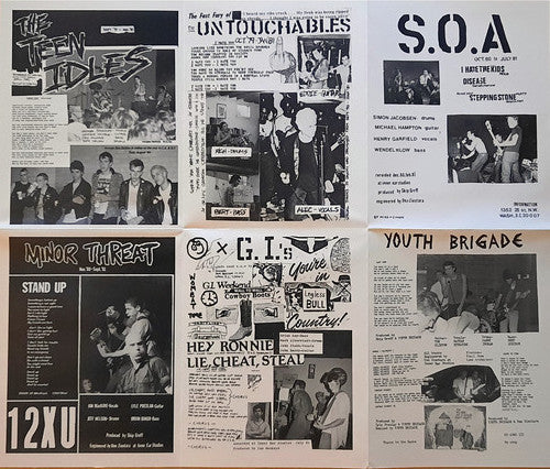 V.A. (DCハードコア・コンピ)- Flex Your Head (Japan 「正規」限定再発 「イエローヴァイナル」LP+帯・ライナー付き / New) 2025年版として帯が変更の上、再リリース!!