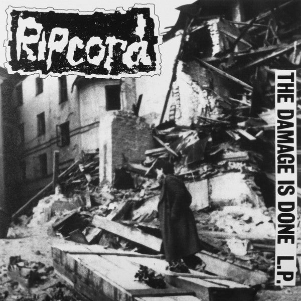 RIPCORD (リップコード) - The Damage Is Done L.P. (UK正規再発「限定ブラックヴァイナル」LP/New) 16頁ブックレット付き。