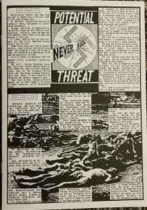 POTENTIAL THREAT (ポテンシャル・スレット) - Never Again (US 「正規」限定プレス再発 LP/ New) UK女性Vo.アナルコハードコア !