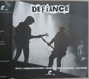 DEFIANCE / HAT TRICKERS (ディファイアンス / ハット・トリッカーズ) - Darkest Hour / Waltz In The Night (US 限定プレス LP/ New) ポートランド Vs 東京 スプリット!