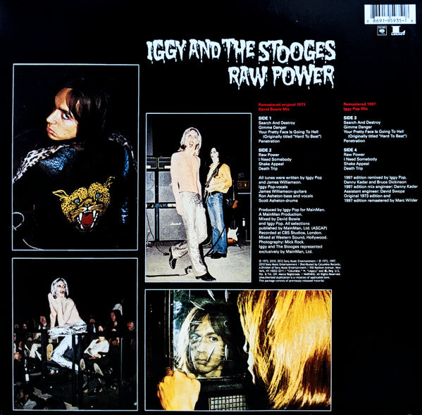 IGGY AND THE STOOGES (イギー & ザ・ストゥージーズ) - Raw Power (US 50周年記念限定再発「RSD エッセンシャル」ゴールドヴァイナル 2xLP/New)
