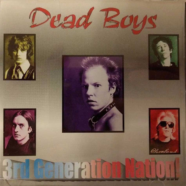 DEAD BOYS (デッド・ボーイズ) - 3rd Generation Nation (UK 限定プレス CD/ New) 2ndアルバムのPri-Mixバージョン !