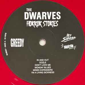 DWARVES (ドワーヴス) - Horror Stories (Italy 正規再発「500枚限定レッドヴァイナル」LP/ New) '86年のカルトクラシック・デビューアルバム !