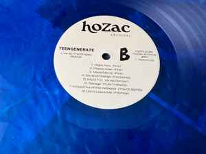 TEENGENERATE (ティーンジェネレート) - Live at the Empty Bottle (US セカンドプレス「500枚限定ブルーヴァイナル」LP/ New) '95年11月、シカゴでの熱狂ライブ!
