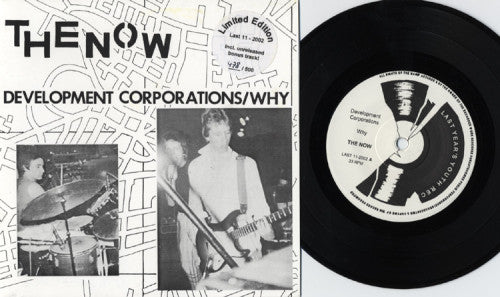 NOW, THE (ザ・ナウ) - Development Corporations (German 500枚限定再発ナンバリング入 7" 「廃盤/ New」) '77年1STシングル !