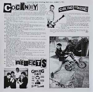 COCKNEY REJECTS (コックニー・リジェクツ) - Peel Sessions 79/80 (EU 限定プレス LP/ New)