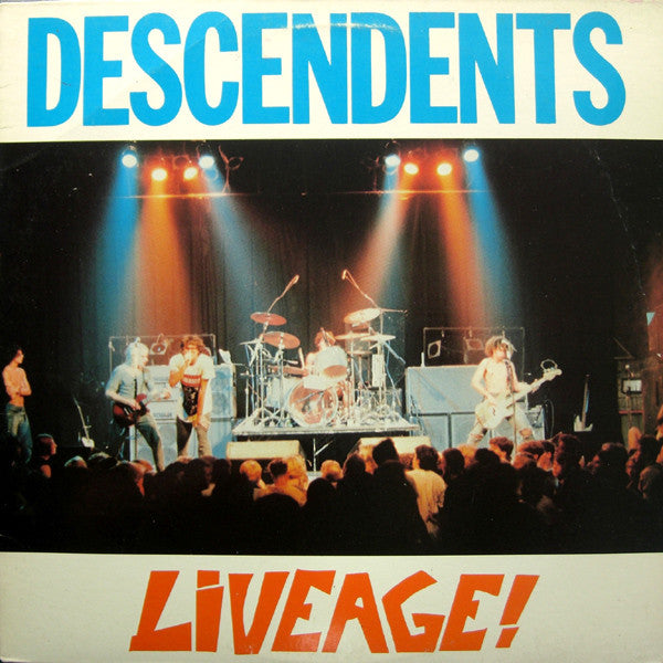 DESCENDENTS (ディセンデンツ) - Liveage! (US 限定リマスター再発 LP/ New) 解散直前ライブ!