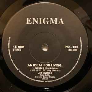 JOY DIVISION (ジョイ・ディヴィジョン) - An Ideal For Living (EU 限定リプロ再発 7"/ New) '77年録音、前身バンド「ワルシャワ」のパンク時代 EP !