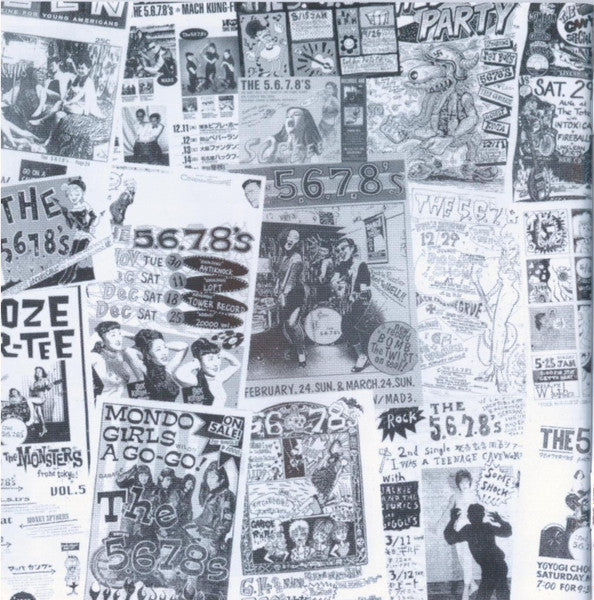 5.6.7.8’S (ザ・ファイブ・シックス・セブン・エイツ) - BOMB THE ROCKS / Early Days Singles 1989-1996 (Japan タイムボム 限定 CD/New) 初期コンピ27曲!