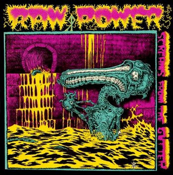 RAW POWER (ロウ・パワー) - Screams From The Gutter (Italy 250枚限定プレス再発 LP / New) ポスター付き!