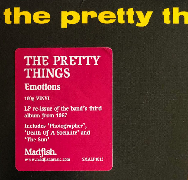 PRETTY THINGS (プリティ・シングス) - Emotions (UK 限定復刻再発180g モノラル LP/New)