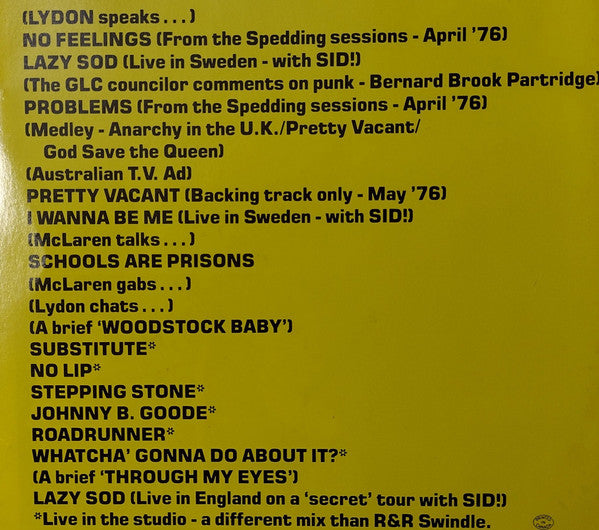 SEX PISTOLS (セックス・ピストルズ) - Pirates Of Destiny (US 限定再発 CD/ New)