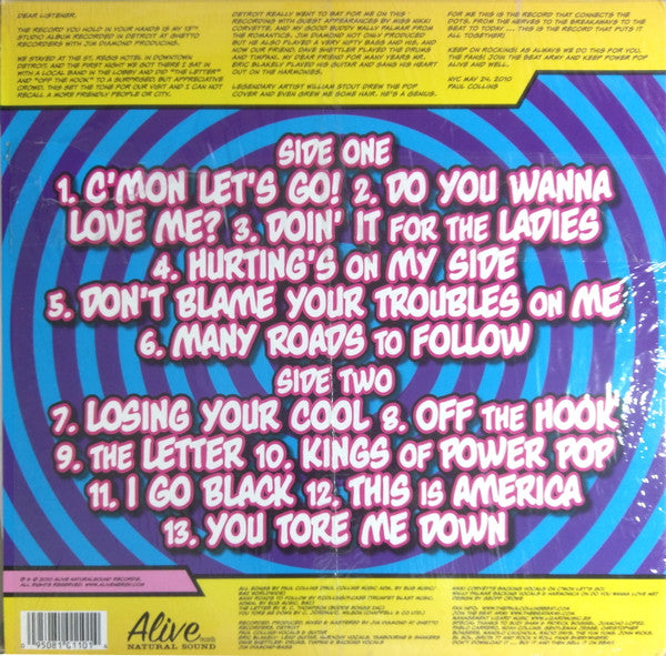 PAUL COLLINS (ポール・コリンズ) - King Of Power Pop! (US 限定プレス LP/ New)