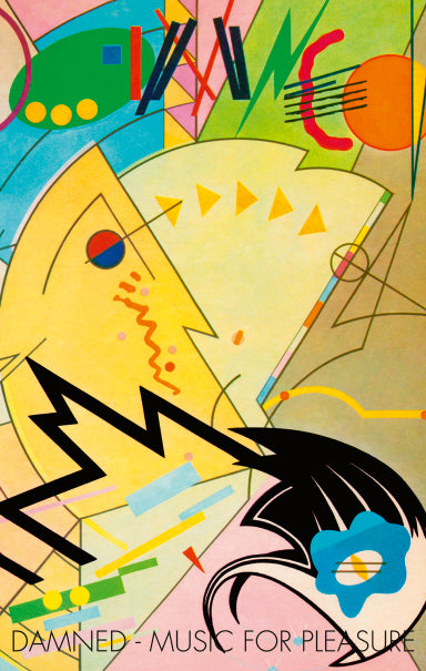 DAMNED, THE (ザ・ダムド) - Music For Pleasure (Italy 「正規」限定再発カセット/ New) '77年セカンドアルバム!