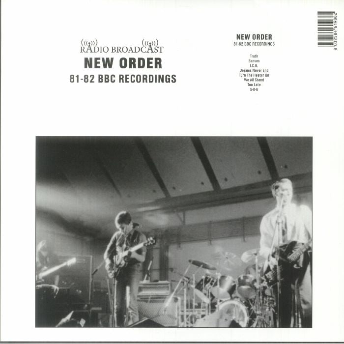 NEW ORDER (ニュー・オーダー) - Radio Broadcast 81-82 BBC Recordings (EU 300枚限定リリース LP/NEW)