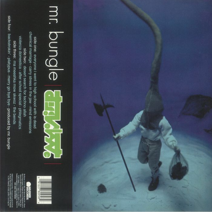 MR. BUNGLE (ミスター・バングル) - Disco Volante (US/EU 「Rocktober 2025」正規限定リマスター再発「クリアブルーヴァイナル」 2xLP/NEW) '95年2ndアルバム