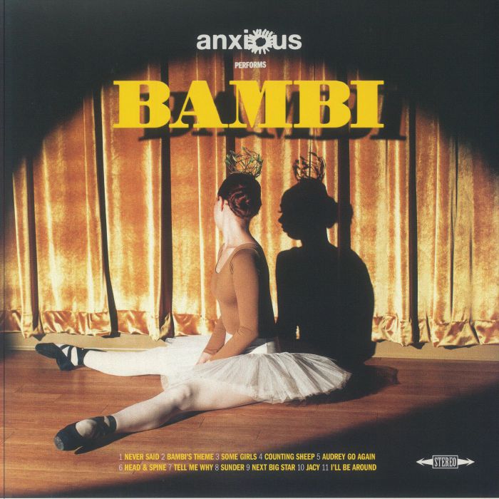 ANXIOUS (アンキシャス) - Bambi (US 限定リリース「イエローヴァイナル」 LP-見開きジャケ/NEW) '25年2ndアルバム