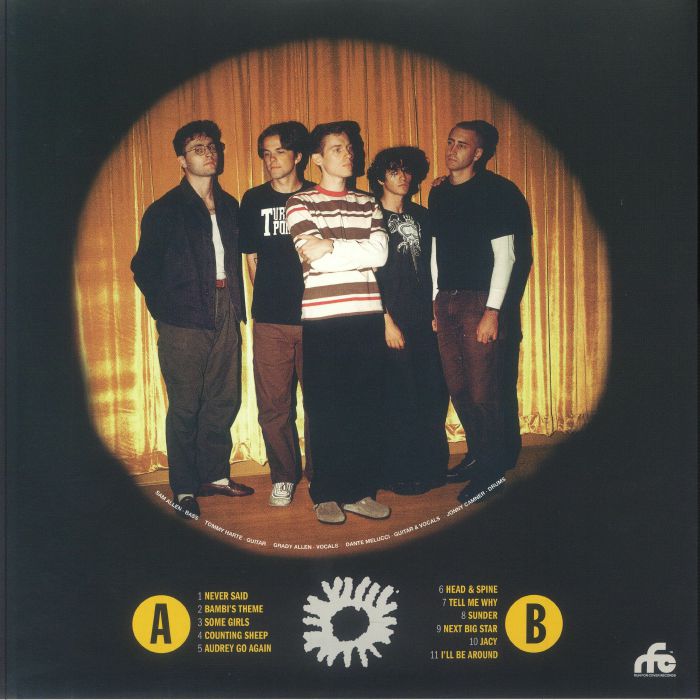 ANXIOUS (アンキシャス) - Bambi (US 限定リリース「イエローヴァイナル」 LP-見開きジャケ/NEW) '25年2ndアルバム