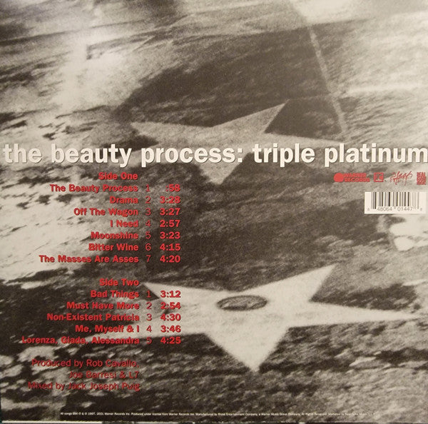 L 7 (エル・セブン) - The Beauty Process: Triple Platinum (US-EU 限定復刻再発 LP/NEW)
