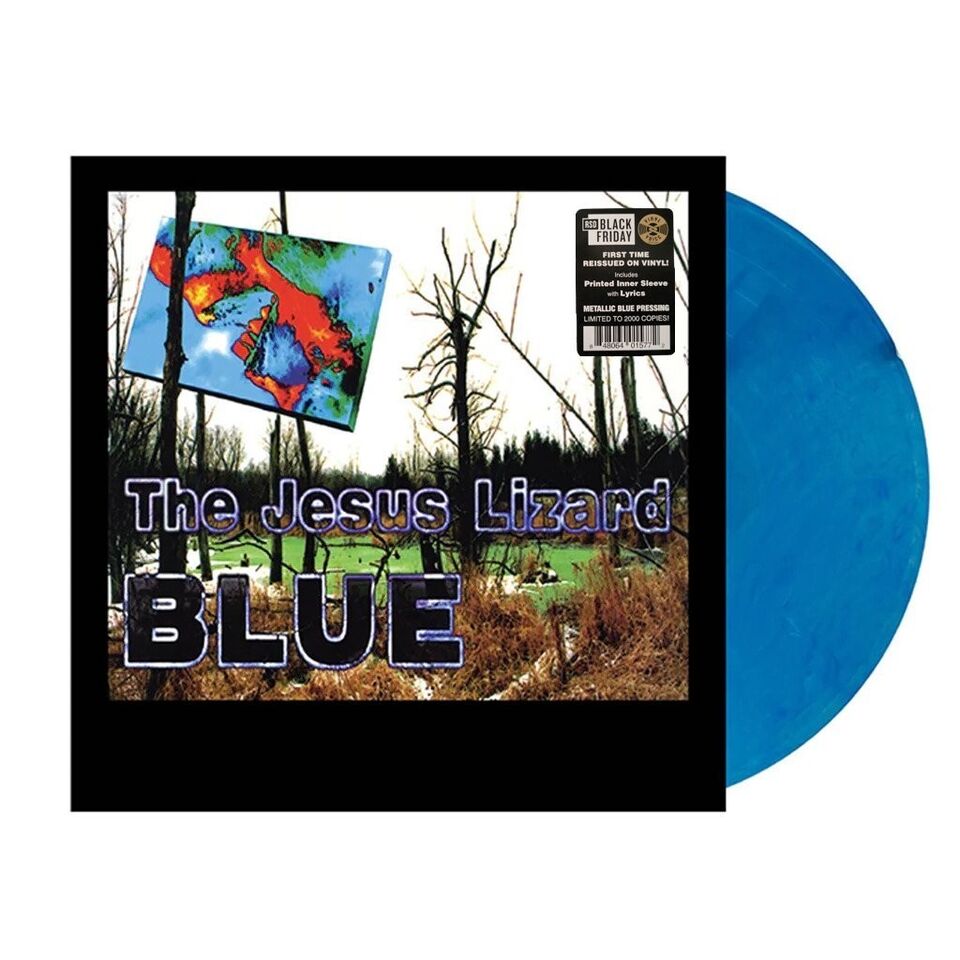 JESUS LIZARD, THE (ジーザス・リザード) - Blue (US BLACK FRIDAY 2023 「2,000枚限定復刻再発メタリックブルーヴァイナル」 LP/NEW) 予価 ¥6980