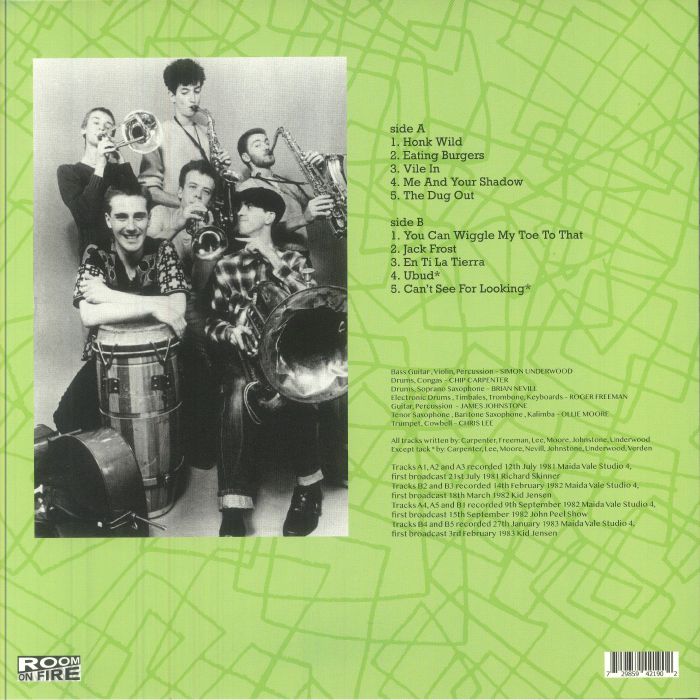 PIGBAG (ピッグバッグ) - The Sessions 1981-83 (EU 限定リリース LP/NEW) BBCセッション音源コンピレーション
