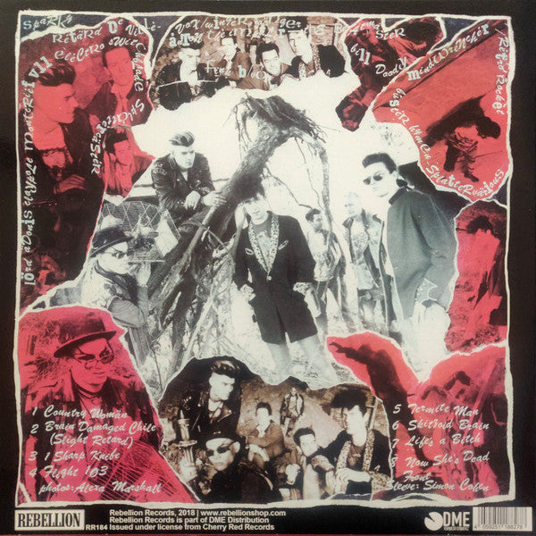 DEMENTED ARE GO (ディメンテッド・アー・ゴー) - The Day The Earth Spat Blood (Dutch 500枚限定再発「レッド&グリーンスプラッター・クリアヴァイナル」 LP/NEW) '89年3rdミニアルバム