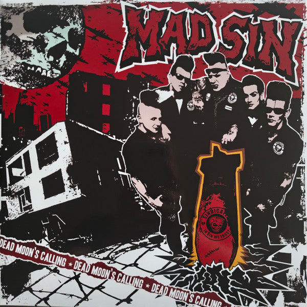 MAD SIN (マッド・シン) - Dead Moon's Calling (Dutch 正規限定再発「レッド&ホワイトマーブルヴァイナル」 LP/NEW) '05年9thアルバム
