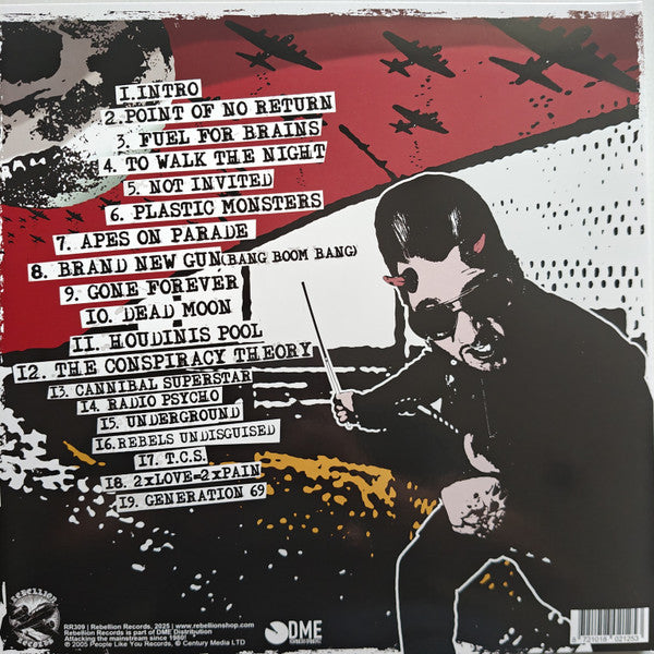 MAD SIN (マッド・シン) - Dead Moon's Calling (Dutch 正規限定再発「レッド&ホワイトマーブルヴァイナル」 LP/NEW) '05年9thアルバム