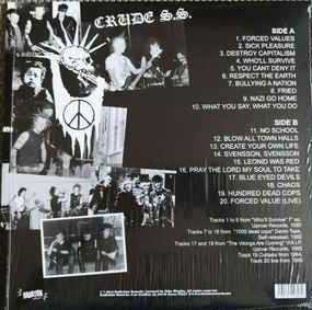 CRUDE S.S. (クルード S.S.) - Who'll Survive (Italy 「正規」限定再発 LP/ New) 全20曲入りディスコグラフィーLP !