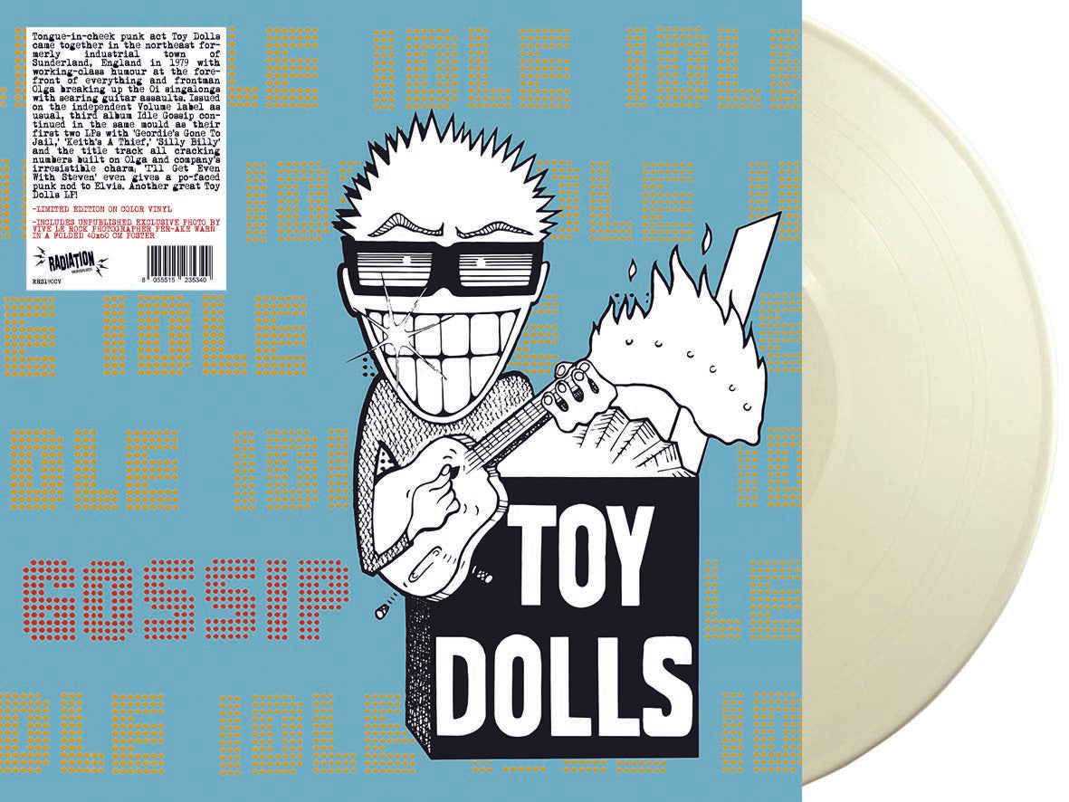 TOY DOLLS (トイ・ドールズ) - Idle Gossip (Italy 限定再発「ホワイトヴァイナル」 LP /New)