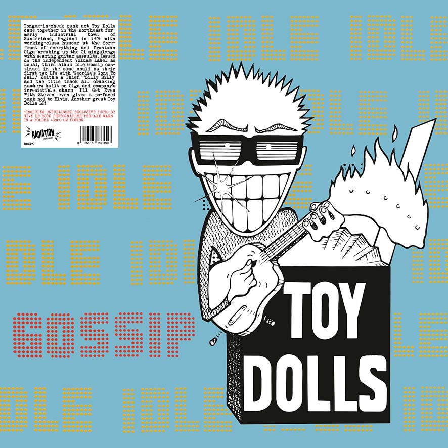 TOY DOLLS (トイ・ドールズ) - Idle Gossip (Italy 限定再発「ホワイトヴァイナル」 LP /New)