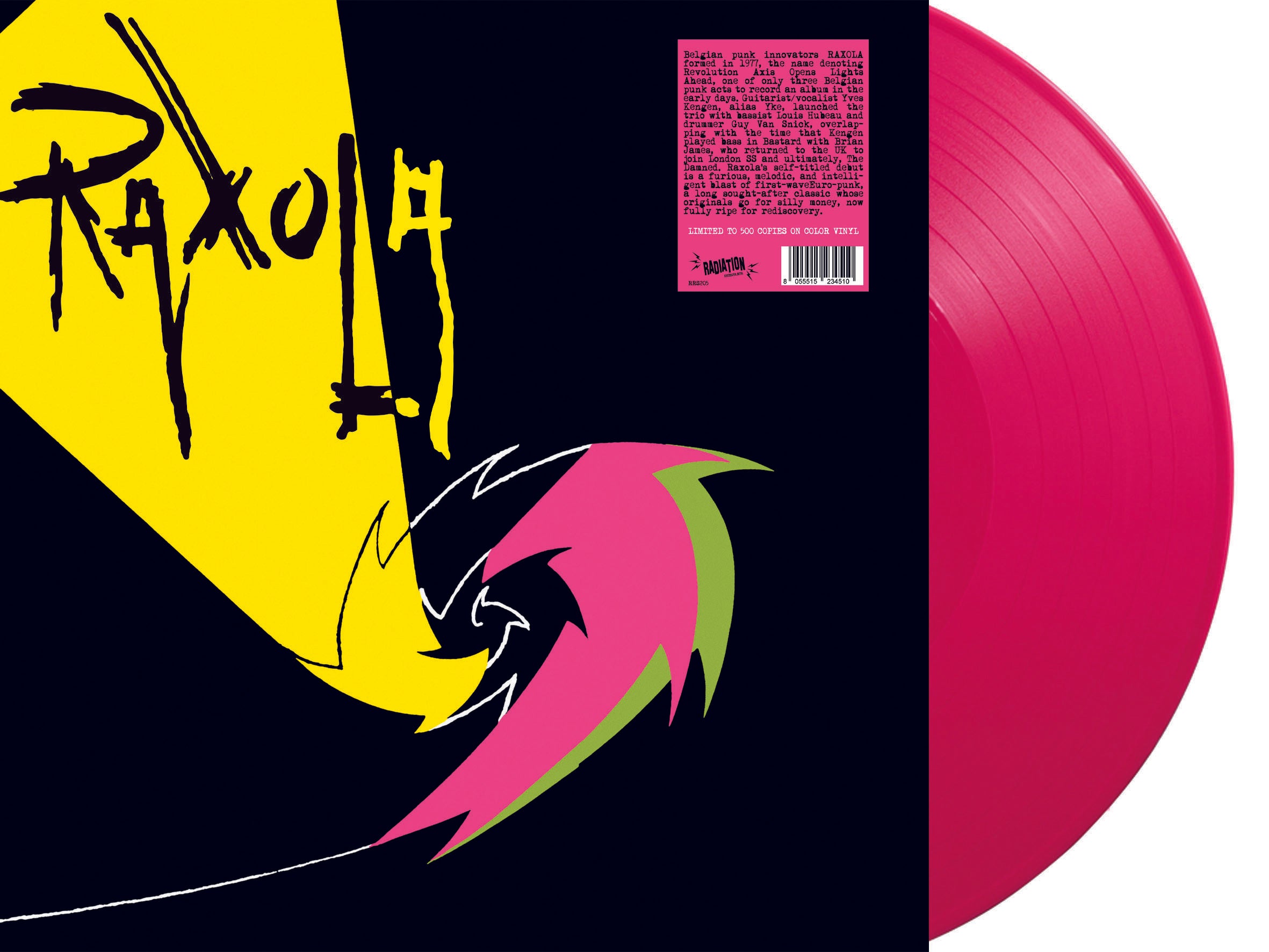 RAXOLA - S.T. (Italy 500枚限定再発カラーヴァイナル LP/ New)