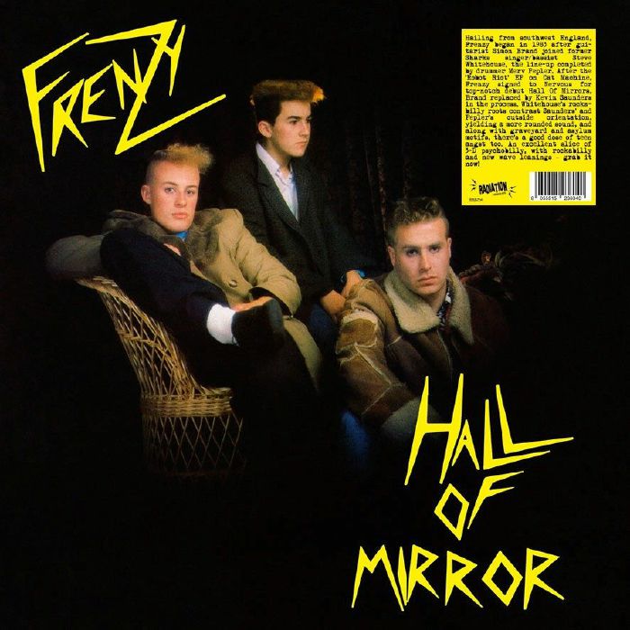 FRENZY (フレンジー) - Hall Of Mirrors (EU 限定復刻再発「黒盤」LP/NEW) '85年1sアルバム