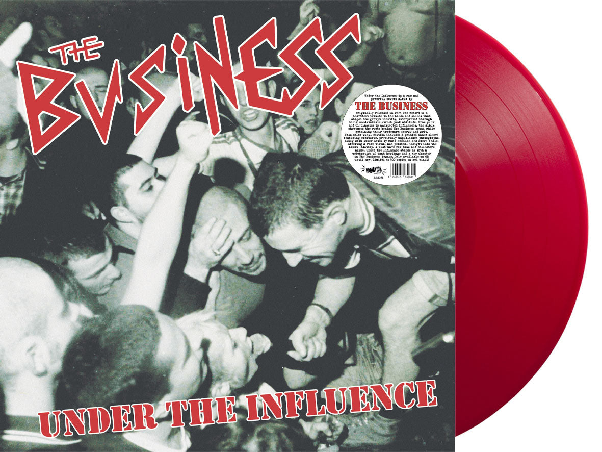 BUSINESS, THE (ザ・ビジネス) - Under The Influence (Italy 500枚限定「正規」再発「レッドヴァイナル」LP/ New) カバーアルバム !