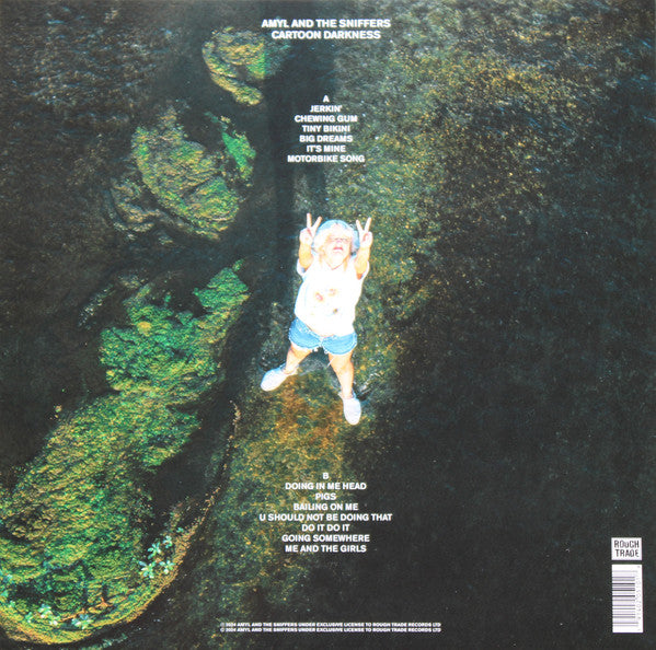 AMYL AND THE SNIFFERS (アミル・アンド・ザ・スニッファーズ) - Cartoon Darkness (UK-EU 限定「ブラックヴァイナル」 LP/NEW)'24年3rdアルバム