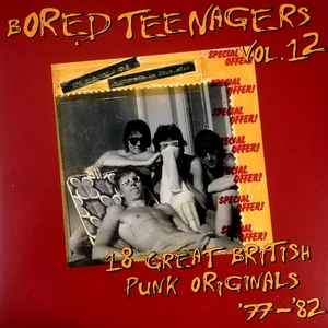 V.A. (レアUKパンク・コンピ) - Bored Teenagers Vol.12 (UK 500枚限定プレス LP+ブックレット / New)