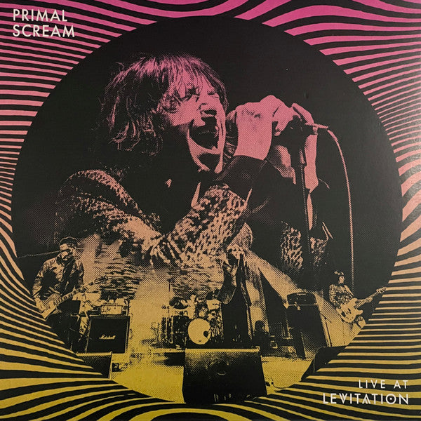PRIMAL SCREAM (プライマル・スクリーム) - Live At Levitation (UK/US 限定「ピンク&ホワイトヴァイナル」 LP/NEW) '21年ライブアルバム