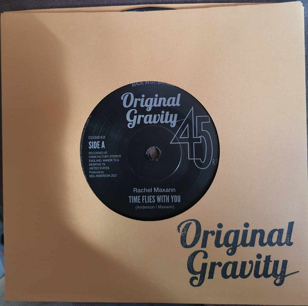 RACHEL MAXANN (レイチェル・マクサン) - Time Flies With You / Why Can't You Miss Me Too (UK 限定 7"/New)